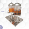 Kreppsland ZCF-302 | Despachador de jugos 2 tanques