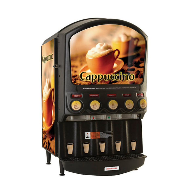 GRINDMASTER PIC-5 | Cafetera para polvos 5 tolvas