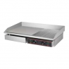 KREPPSLAND DPL-730-2 | Plancha electrica 1/3 acanalada 2/3 plana 74 cm
