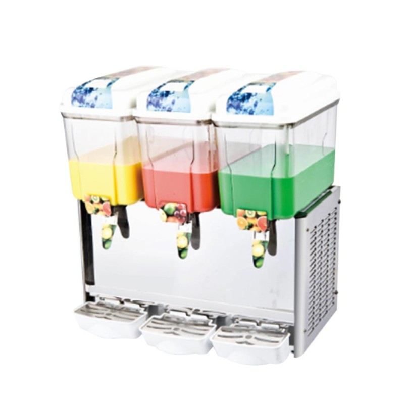 MIGSA LP-3X18 | Enfriador de aguas frescas tipo fuente 3 tanques 18 lts