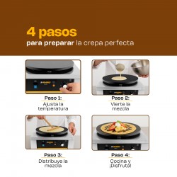 RHINO CREPE-40 | Crepera Eléctrica