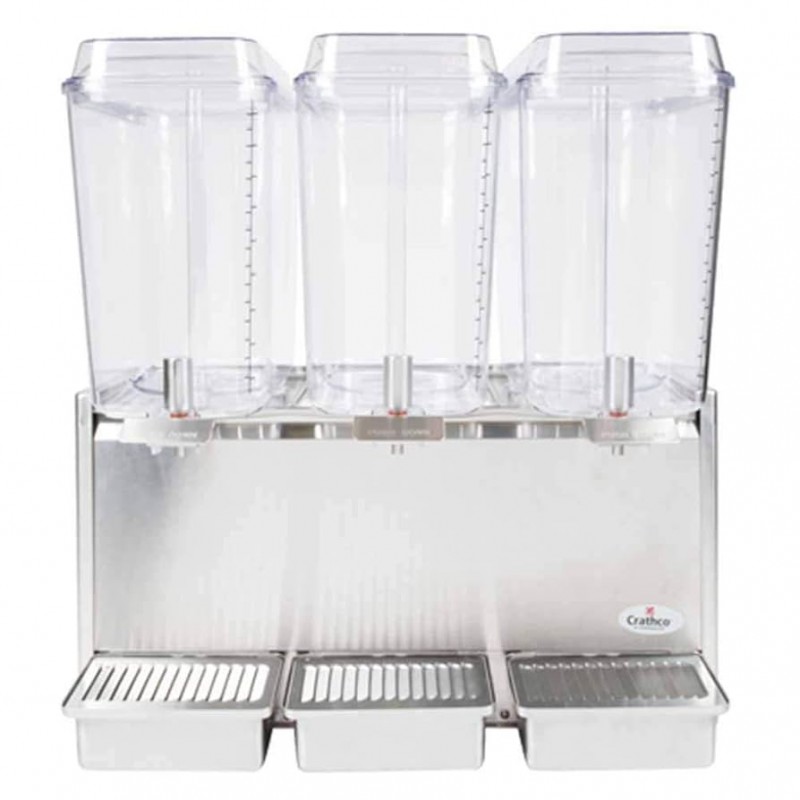 CRATHCO D35-4 | Despachador de bebidas 3 tazones 18.9 lts c/u