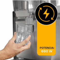 RHINO DISBEF-3T | Dispensador de Bebidas Frías 3 Tanques 18 lts tipo fuente