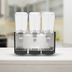 RHINO DISBEF-3T | Dispensador de Bebidas Frías 3 Tanques 18 lts tipo fuente