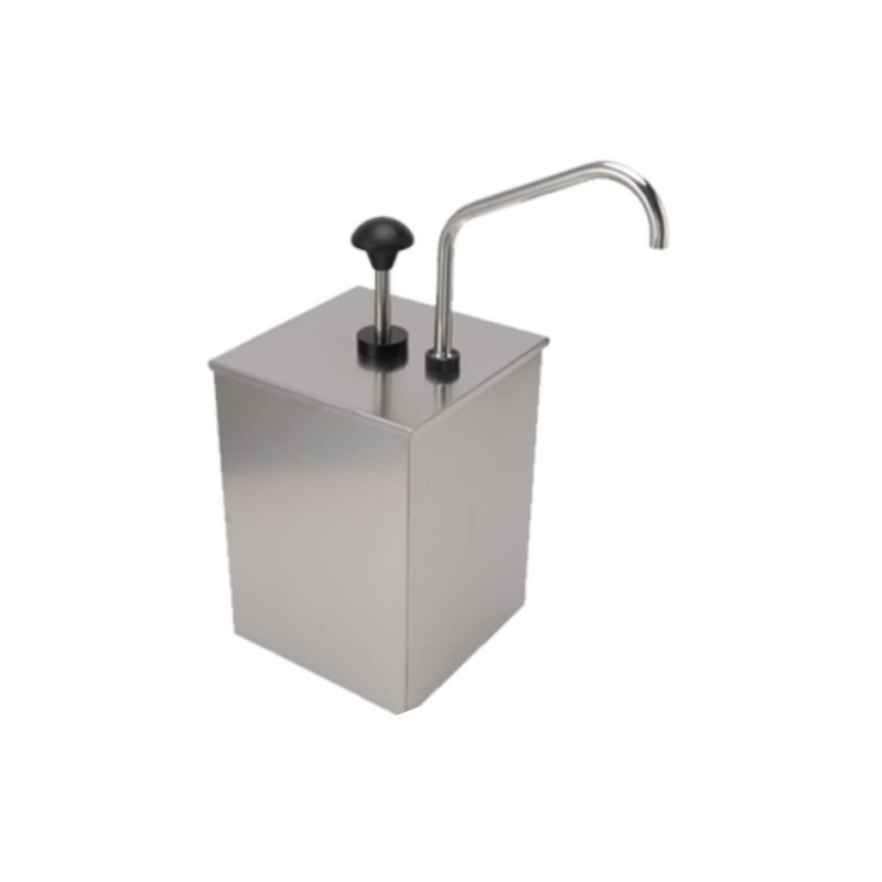 Kreppsland HSP-4L | Dispensador para catsup salsas y moztaza 4 lts