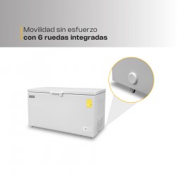 RHINO CONGECO-16 | Congelador horizontal tipo baul 16"