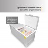 RHINO CONGECO-24 | Congelador horizontal tipo baul 24"
