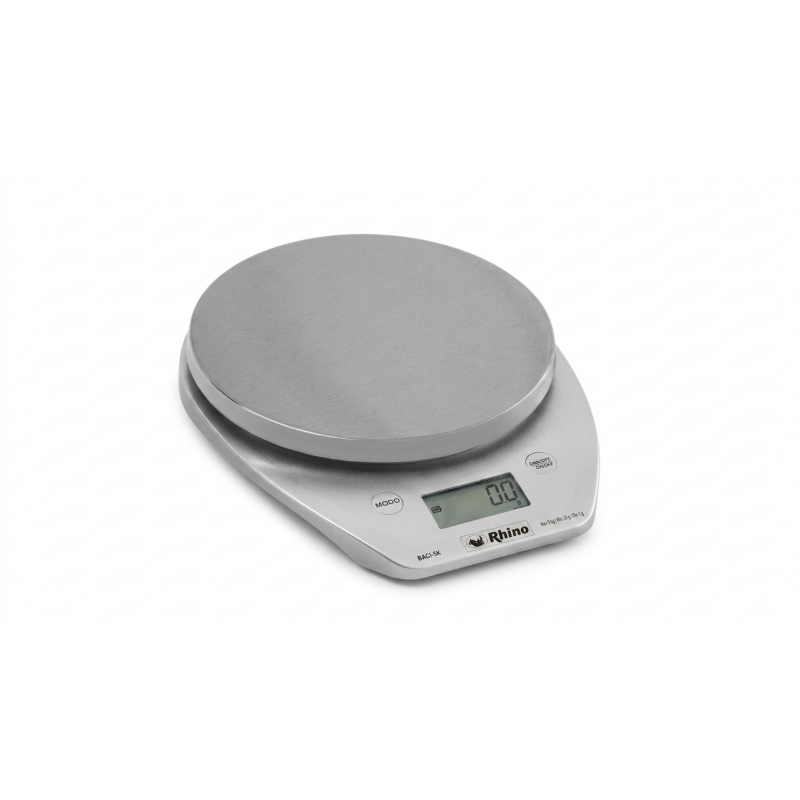 RHINO BACI-5X | Gramera 5 kg Acero Inox
