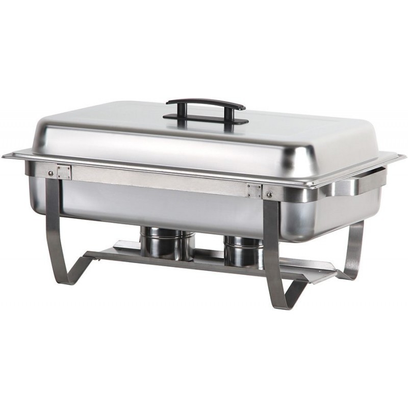 MIGSA 4312 ⭐️ Chafing dish de 9 lts con 2 insertos medios
