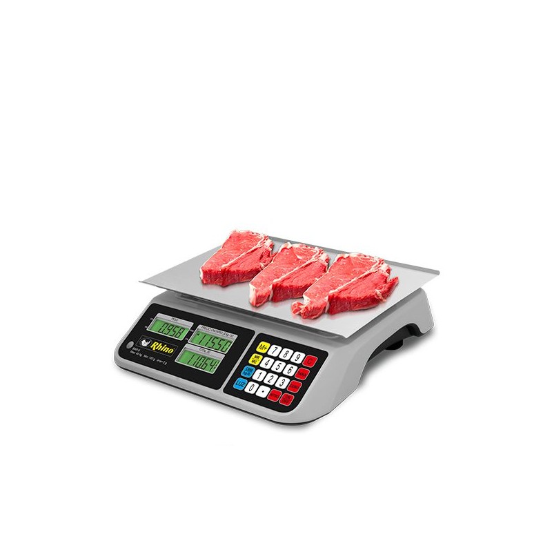 RHINO BAR 9 | Bascula digital de 40 kg  plato grande