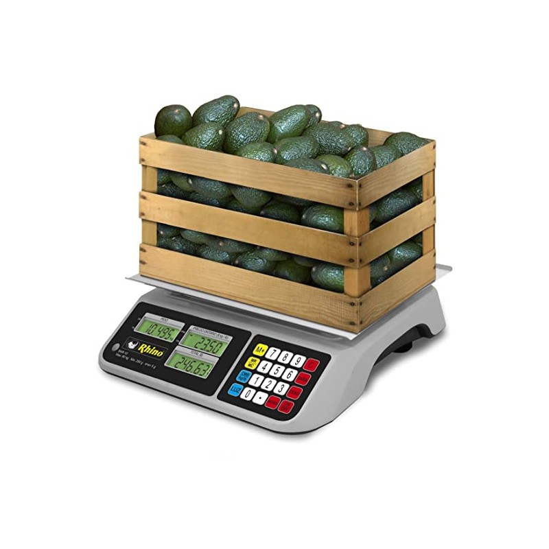 RHINO BAR-10 | Bascula digital de 60 kg