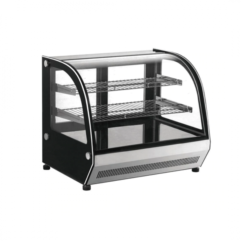 Kreppsland GN-900CT | Vitrina refrigerada cristal curvo 140 lts